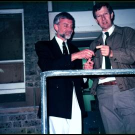 Ron Skurray and Ian Hume at Professor Ron Skurray's Welcome Party