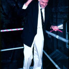 Ron Skurray Cuts the Ribbon