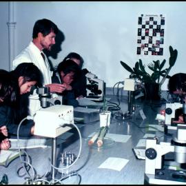 Peter McGee Demonstrating on Schools Day