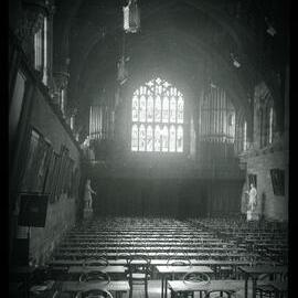 Great Hall Set Up for an Examination