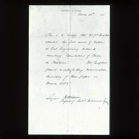 Memorandum Relating to JF Campbell's Studies