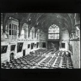 Great Hall, Set for Examinations