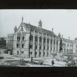 Design of Fisher Library (Now MacLaurin Hall)