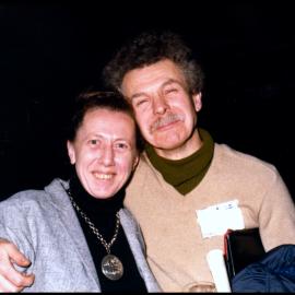 Helen Hewson and Tony Martin in the Opera House Foyer