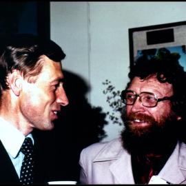 H Dietmar Behnke and Roger Carolin at the Joseph Banks Lab Dinner