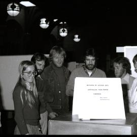 Poster by Meg Lowman at the XIII International Botanical Congress