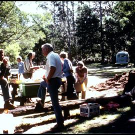XIII International Botanical Congress Field Trip, Lunch at Dharug National Park