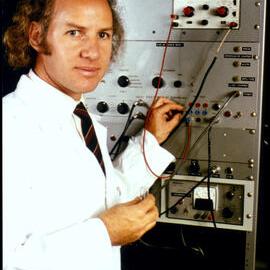 Botany Staff Member Tony Larkum at Work