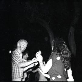 Dancing at the School of Biological Sciences Christmas Party