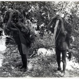 Two People with Net Bags