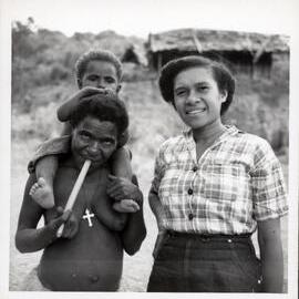 Two Women with a Child