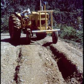 Tractor in Papua New Guinea