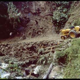 Clearing a Landslide