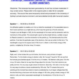 Radiation (Series 5) - Radiation (Episode 2) - Transcript