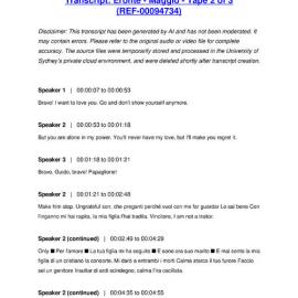 Eronte - Maggio - Tape 2 of 3 - Transcript