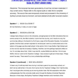 Dougherty, Ivan Noel Interview - Tape 2 Side B - Transcript