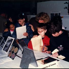 Malcolm Ricketts' Photography Display at Open Day 1988