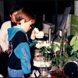 Mary Beilby Supervising at Open Day 1988