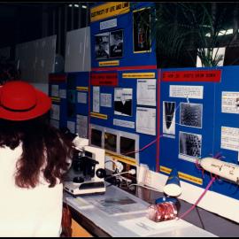 Botany Poster Display at Open Day 1988