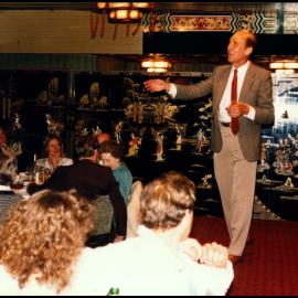 Peter Valder at his Farewell