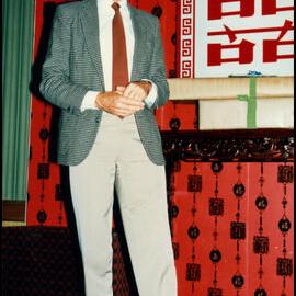 Peter Valder at his Farewell