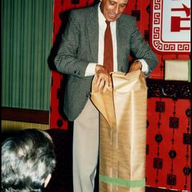 Peter Valder at his Farewell