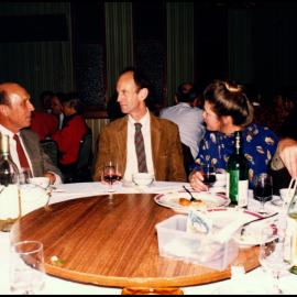 Peter Valder with Guests at his Farewell