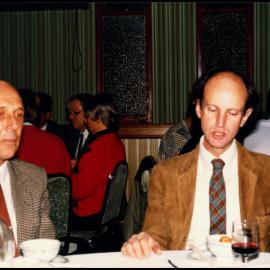 Peter Valder and Malcolm Reid at Peter Valder's Farewell
