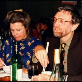 Roger Carolin and Janice at Peter Valder's Farewell