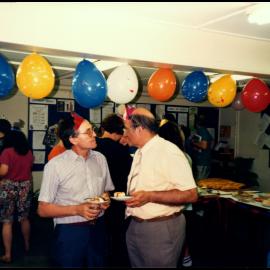 Henry Dos Reis and John Thomson at Dos Reis' 50th Birthday Celebration