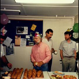 Preparing Food at Henry Dos Reis' 50th Birthday Celebration
