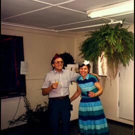 Henry Dos Reis and Jan Jacobs at his 50th Birthday Celebrations