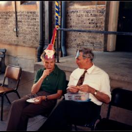 Tony Martin and Peter Myerscough at Henry Dos Reis' 50th Birthday Celebrations
