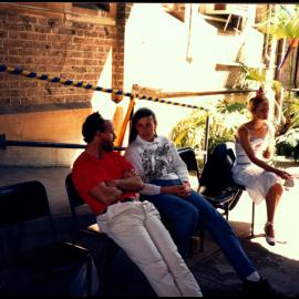Bob Reid, Simone Gordon and Dawn Verlin at Henry Dos Reis' 50th Birthday Celebrations