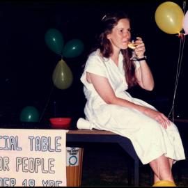 Leila Blackman at Roger Carolin's Farewell