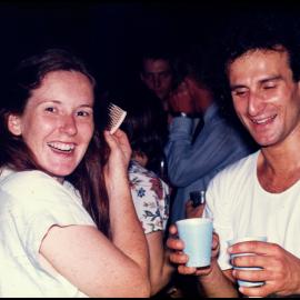 Leila Blackman and Simon Borg-Oliver at Roger Carolin's Farewell