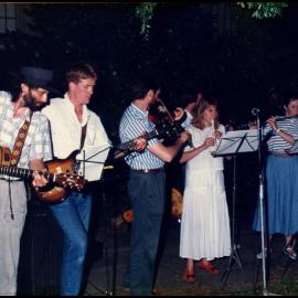 Band Performing at Roger Carolin's Farewell