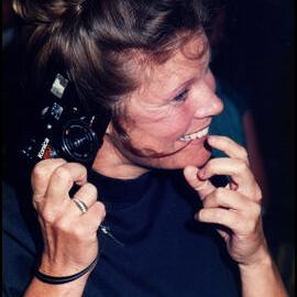 Janice Hughes at Roger Carolin's Farewell