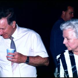 Dr Anderson and Mrs Anderson at Roger Carolin's Farewell