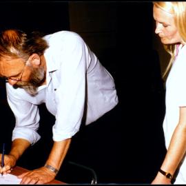 Penny Goulter and 'Woody' Horning at Michael Pitman's Farewell