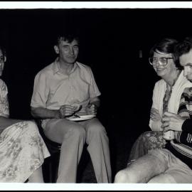Joan and Peter Myerscough, Daphne and Tony Martin at the Botany Bush Band Performance
