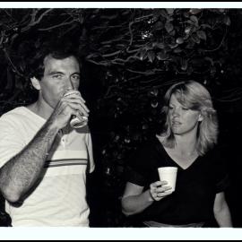 Les Rooke and Robyne Byatt at the Botany Bush Band Performance