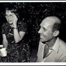 Roz Hinde and Peter Valder at the Botany Bush Band Performance