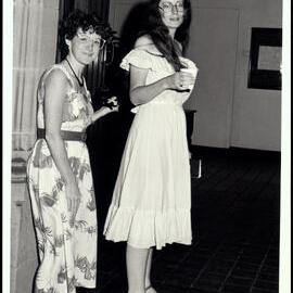 Anita O'Connell and Roni Holland at the Botany Bush Band Performance