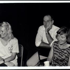 Penny Goulter, Mark Curran and Kay at the Botany Bush Band Performance