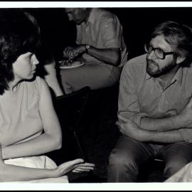 Catriona Shearer, Peter Valder and Bill Stern at the Botany Bush Band Performance
