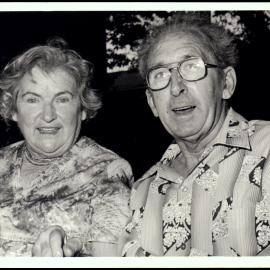 Eileen and Bert Lester at the Botany Bush Band Performance