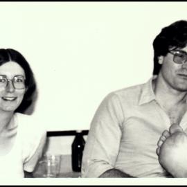 Roni Holland and Malcolm Ricketts at the Biological Sciences Christmas Party