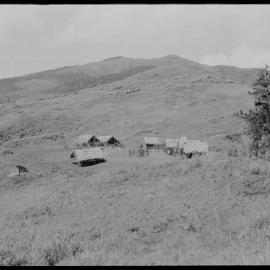 Buildings on Mountainside, Papua New Guinea
