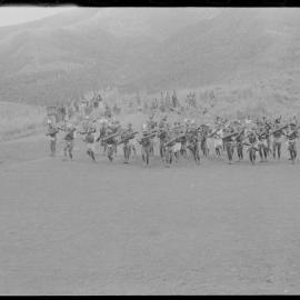 Group Performing with Drums